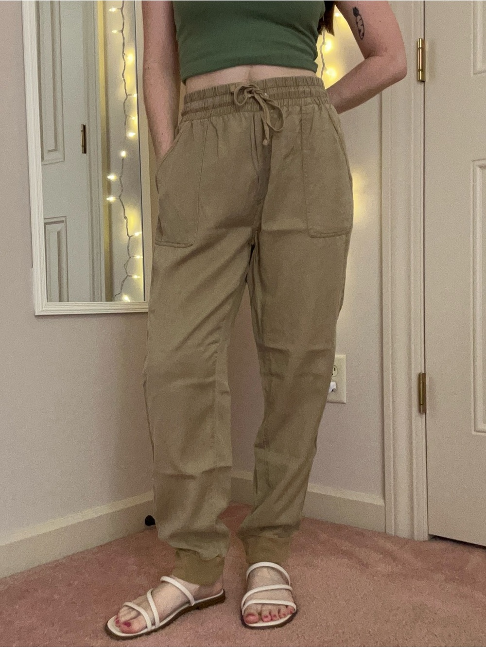 Dex Tan Jogger Pants